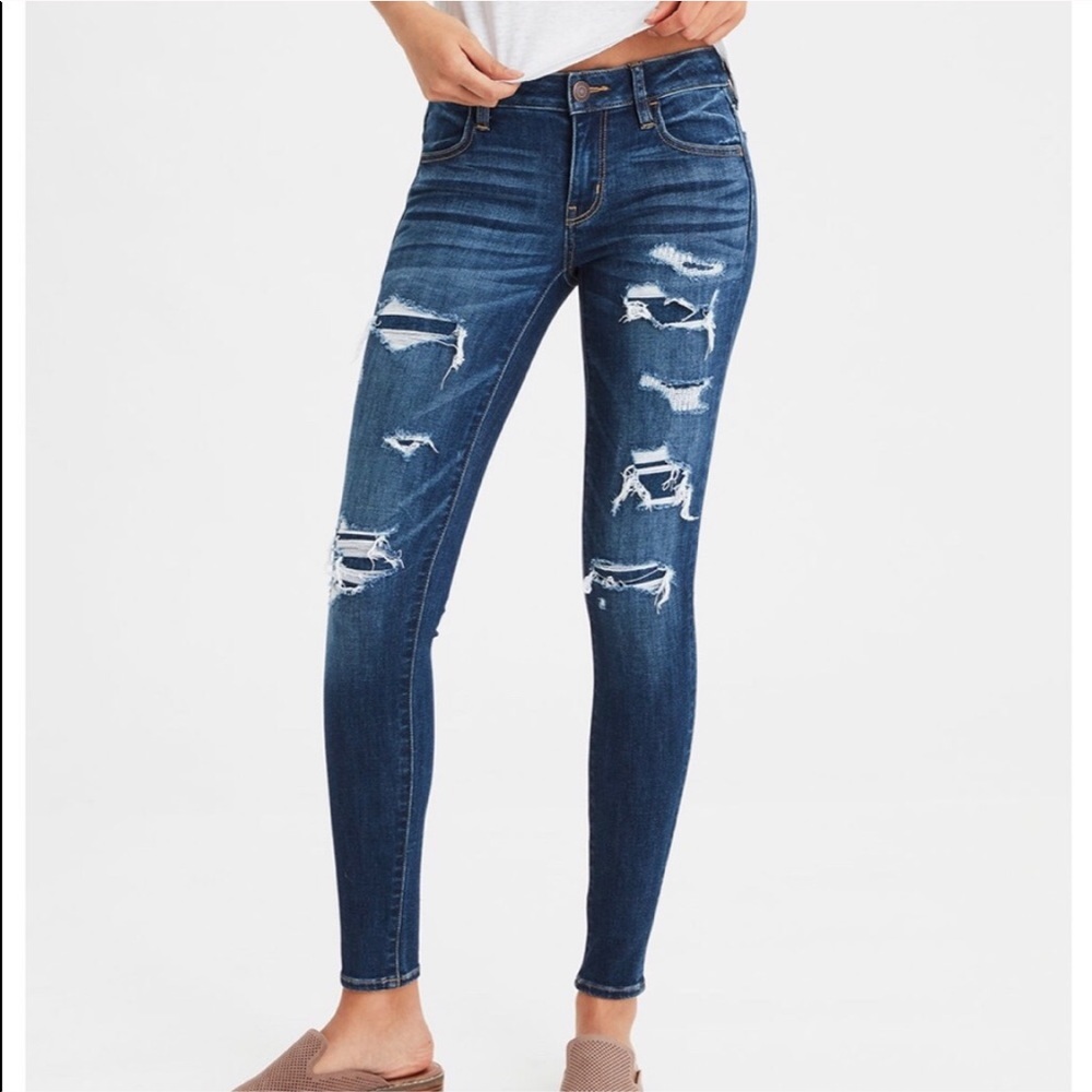 American Eagle Indigo Jeans Size 6